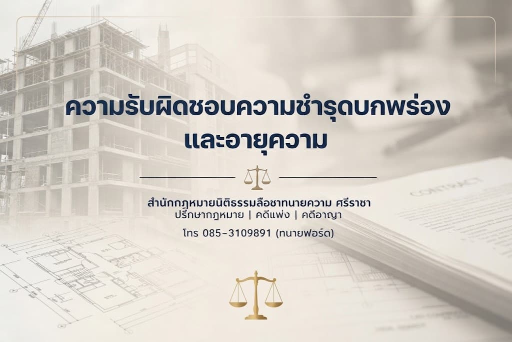 ความรับผิดชอบความชำรุดบกพร่อง และอายุความ
