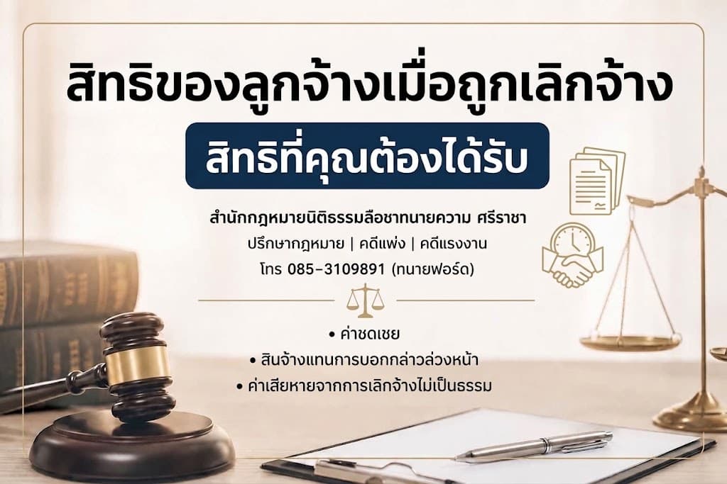 สิทธิของลูกจ้างเมื่อถูกเลิกจ้าง
